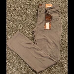 New! Crest 4 way stretch gray jeggings stretch pants. Size 5